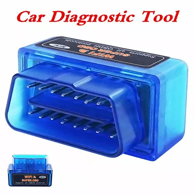 $12.50 • Buy OBD2 Car Diagnostic Tool Wireless Code Scanner Reader Android Torque/iOS ELM327 