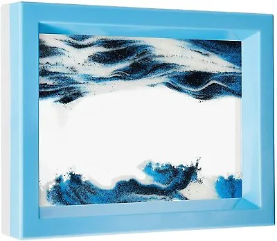 Moving Sand Picture Frame Drifting Sandscapes Motion Art Decor Desk Decorative • $19.98