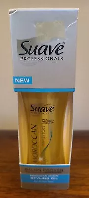 Suave Professionals MOROCCAN Infusion ARGAN Hair Styling OIL 3 Oz NIB • $36.99
