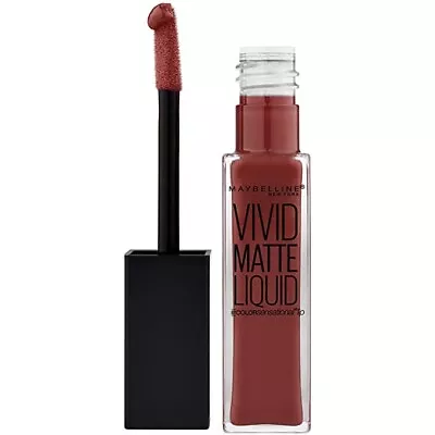 Maybelline Color Sensational Vivid Matte Liquid Lipstick 37 Coffee Buzz • $4.99