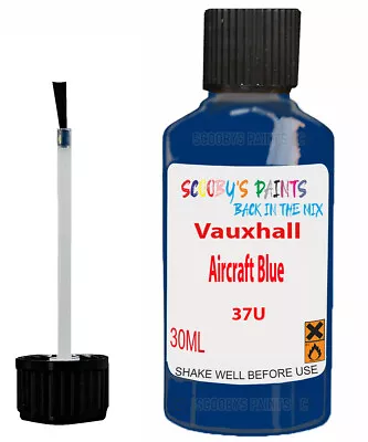 Paint For Vauxhall Corsa Aircraft Blue Code 37U Scratch Car Chip Repair Touch Up • £6.98