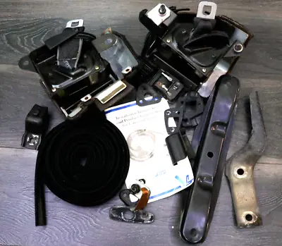 Vintage Car Parts Lot 70's 240z? Seatbelts L And R And More • $79.99