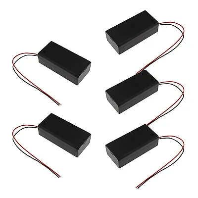 9V PP3 Enclosed Battery Holder ON/OFF Switch With 1007# 26AWG Wire Line • £8.99