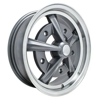 17  X 7  Vw Bug 5 Lug Anthracite Empi Raider Wheel Includes Cap-Valve Stem • $258.95