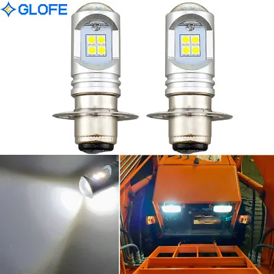 2 Super LED Headlight Light Bulbs For Hinomoto E1802 E1804 E2002 E2004 E2302 12V • $25.83