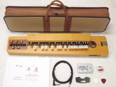 $398 • Buy Suzuki Benkei Electric Taishogoto Koto Music Instrument Harp Koto String Mint
