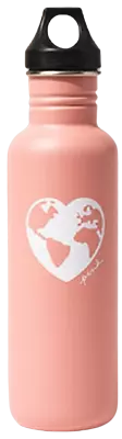 VICTORIAS SECRET PINK KLEAN KANTEEN WATER BOTTLE STAINLESS STEEL INSULATED 20 Oz • $24.75