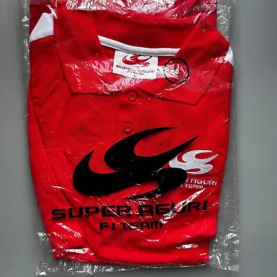 Super Aguri F1 Team Polo Shirt - Red • £15