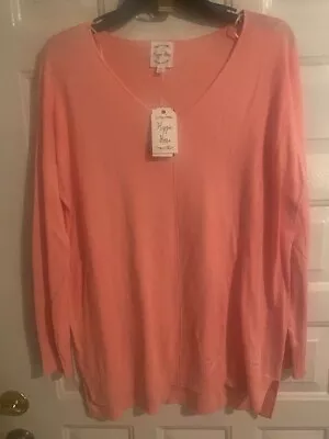 HIPPIE ROSE ~ Misses SZ L ~ LS Lightweight/Semi-Sheer Pullover Top ~ NWTS • $6