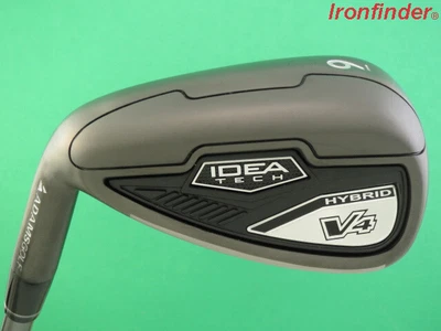 $127.99 • Buy Adams Idea Tech V4 Hybrid Single 9 Iron Graphite Senior Shaft Mens LEFT HANDED
