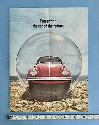 Vintage 1970 VW BEETLE DEALER SALES BROCHURE ORIGINAL USA • $9.95