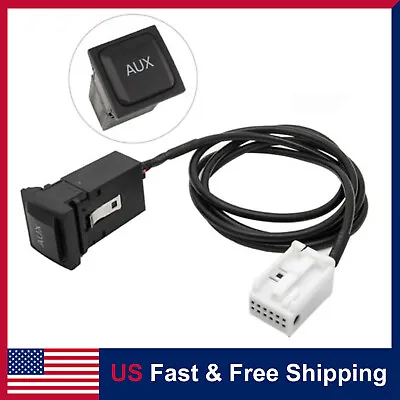 AUX USB Port Cable Switch Kit For VW RNS510 RCD310 Jetta MK5 Golf MK6 5KD035724 • $14.85