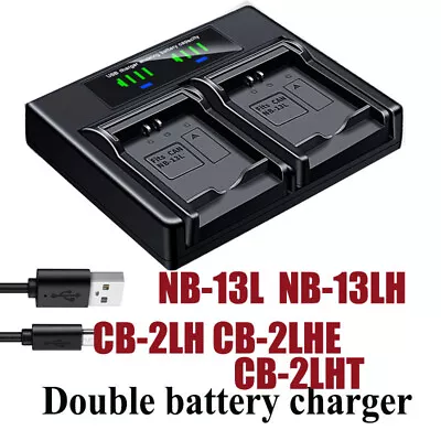 USB Battery Charger For Canon NB-13L Powershort  SX620 SX720 HS SX730 SX740 HS • $10.99