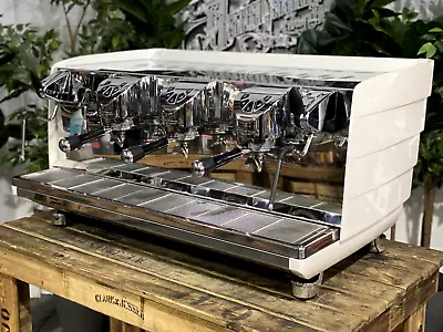 Victoria Arduino White Eagle 3 Group White Espresso Coffee Machine Commercial • $8250