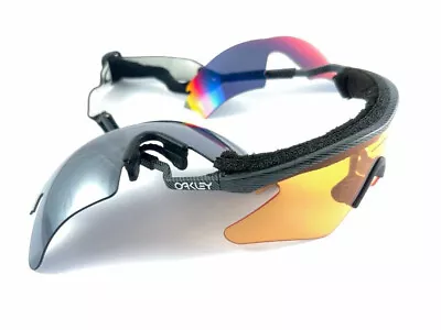 Vintage Oakley  Wrap Around Sports Extra Set Lenses 2000's Sunglasses • $589