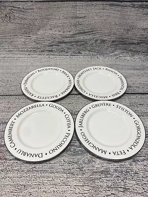 Vintage X4 Fairmont & Main Script Great British Cheese Plate Dessert Plate 22cm • £30.99