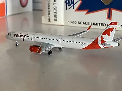 Aeroclassics Air Canada Rouge Airbus A321-200 1:400 C-FJOK ACCFJOK • $104.99