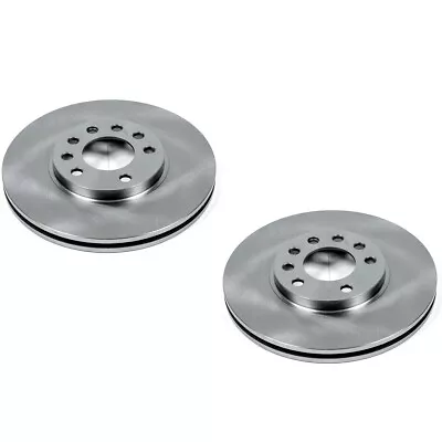 SET-P15EBR613-2 Powerstop Brake Discs 2-Wheel Set Front FWD For Saab 9-3 L200 LS • $130.41