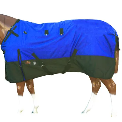 55HI Hilason 600D Winter Waterproof Poly Miniature Horse Blanket Blue • $67.99