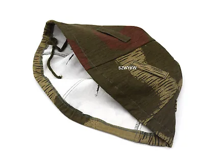 £22.44 • Buy Replica WW2 WWII German M35 M40 Helmet Cover Swamp Marsh Camouflage Cover Cloth