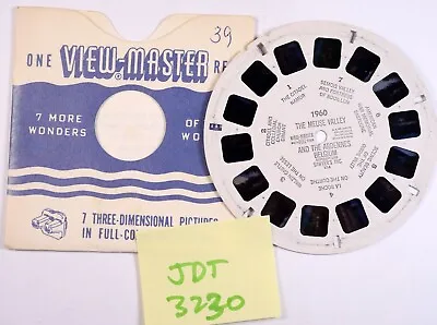 View-Master Reel The Meuse Valley & The Ardennes Belgium 1960 • $9.95