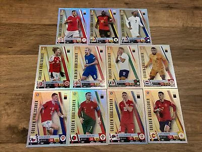 Topps Match Attax UEFA EURO 2024 Complete Set Of 11 Golden Goalscorer Cards • £4.99