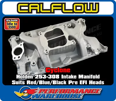 Cyclone Holden V8 253-308 Dual-Plane Intake Manifold Street • $375.40