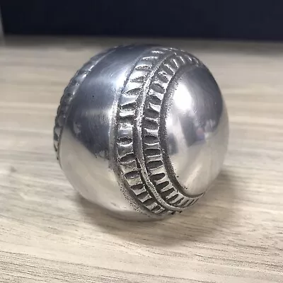 Vintage Pewter Baseball Beer Soda Bottle Opener Handmade Unique • $26.99