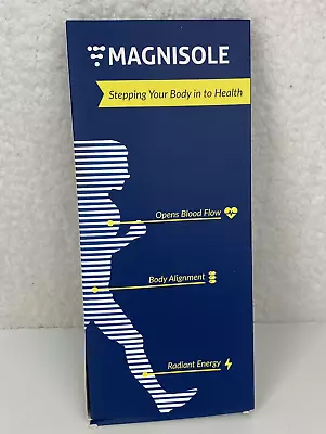 Magnisole - Magnetic Reflexology Insole Unisex Men & Women Uncut NIB • $10.50