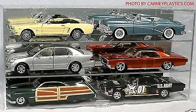 Model Diecast Display Case 1/18th Scale 6 Car Horizontal • $99.95