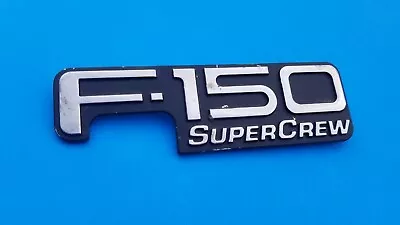 99 00 01 02 03 04 Ford F-150 Super Crew Emblem Badge Symbol Logo Used Oem B34 • $21.85