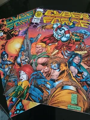 £4 • Buy Cyber Force  #0 And #1 Image Comics  (2 Comics)