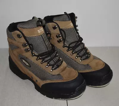 Bite Upstream Leather & Nylon Mesh Upper Felt Sole Fishing Wading Boots Men's 9 • $32.50