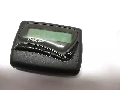 Vintage  Bravo Baud Flex Pager Beeper W/Belt Clip • $19.99