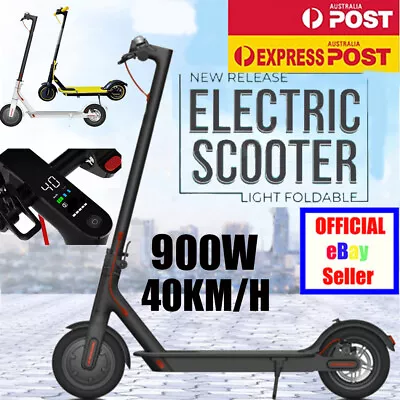 MAX Electric Scooter 900W 40KM/H 8.5Inch 50KM Adult Portable Foldable E Bike AU • $405.99