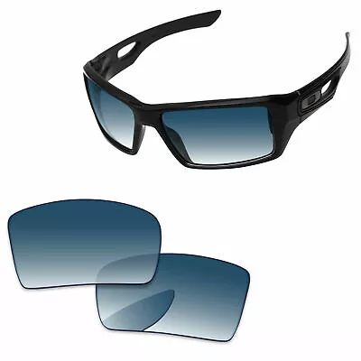 PapaViva Blue Gradient Polarized Replacement Lens For-Oakley Eyepatch 1&2 OO9136 • $21.98