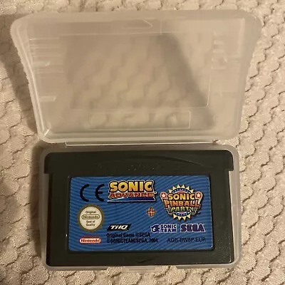 Sonic Advance / Sonic Pinball Party - Game Boy Advance (GBA) Game - Tested • £18.99