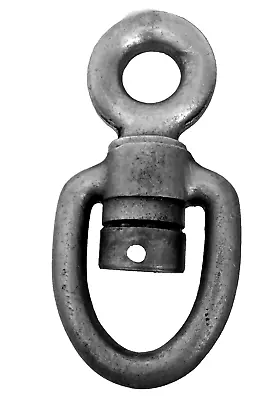 Vintage Swivel Eye Lifting Shackle Lifting Swivel Eye/Bow Heavy Duty Hoist Ring • £28.45