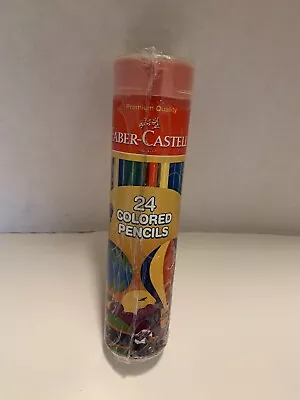 Faber-Castell Classic Colored Pencils Tin Set 24 Colors • $14.99