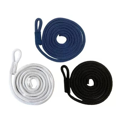 DoubleBraided Line Marine Mooring Line For Canoe Yacht Accessories • $14.61