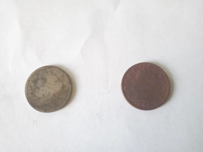 $1.75 • Buy 1890 ? & 1901 Liberty  V  Nickels - 5¢ - Low Grade/Problems/Culls