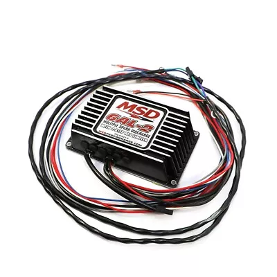 MSD 64213 Ignition Control Box 6AL-2 W/ 2 Step Limiter W/ 4 6 8 Cylinder Engines • $419.95