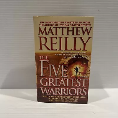 Matthew Reilly Book Novel Jack West Jnr Five Greatest Warriors Paperback Action • $13.95