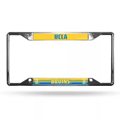 UCLA Bruins License Plate Frame Chrome EZ View • $42.99