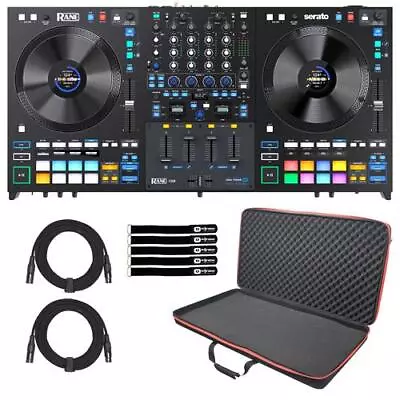 Rane FOUR Advanced 4 Channel Mixer Stems Serato DJ Controller W Soft Case • $1505.40