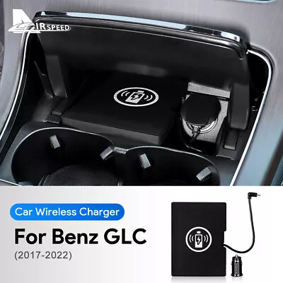 Car Wireless Charger PVC Phone Fast Charging Pad Mat For Mercedes Benz GLC 17-22 • $22.99