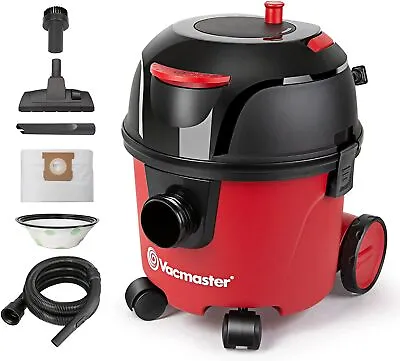 Vacmaster VZA306P 1101 Canister Vacuum 3 Gallon Corded 3 Gallon Red Black  • $118.29