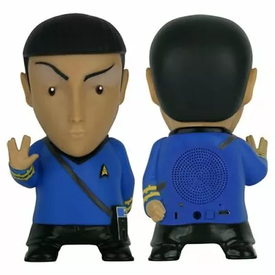 Star Trek Mr Spock Bluetooth Speaker Leonard Nimoy Vulcan Talks Voice Clips 6in. • $39