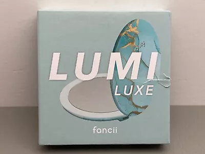 Fancii Lumi Luxe Compact Makeup Mirror With LED Lights Aqua Agate New Sealed • $23.95