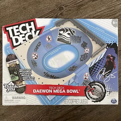 NEW NIB Tech Deck Maewon Mega Bowl X-Connect Creator Set Ramp W/ Mini Skateboard • $28.99